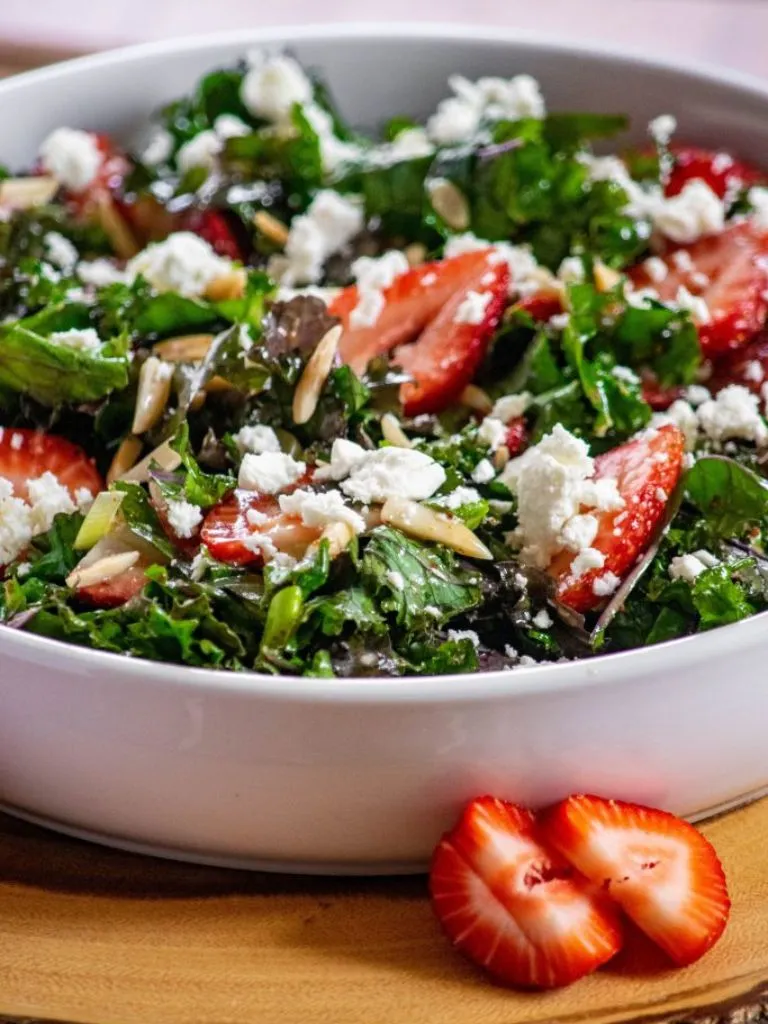 Chick-fil-A Kale Crunch Salad Recipe with Feta