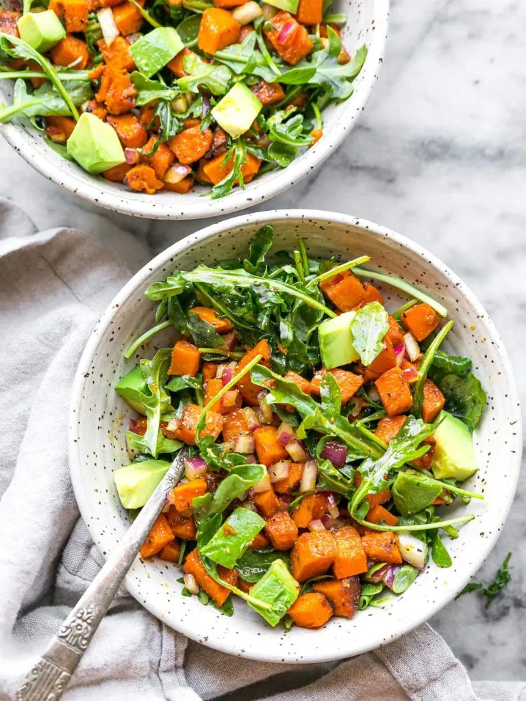 Chick-fil-A Kale Salad Recipe with Sweet Potatoes