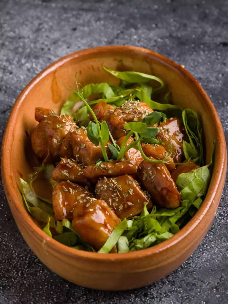 instant Pot Honey Garlic Chicken Bites