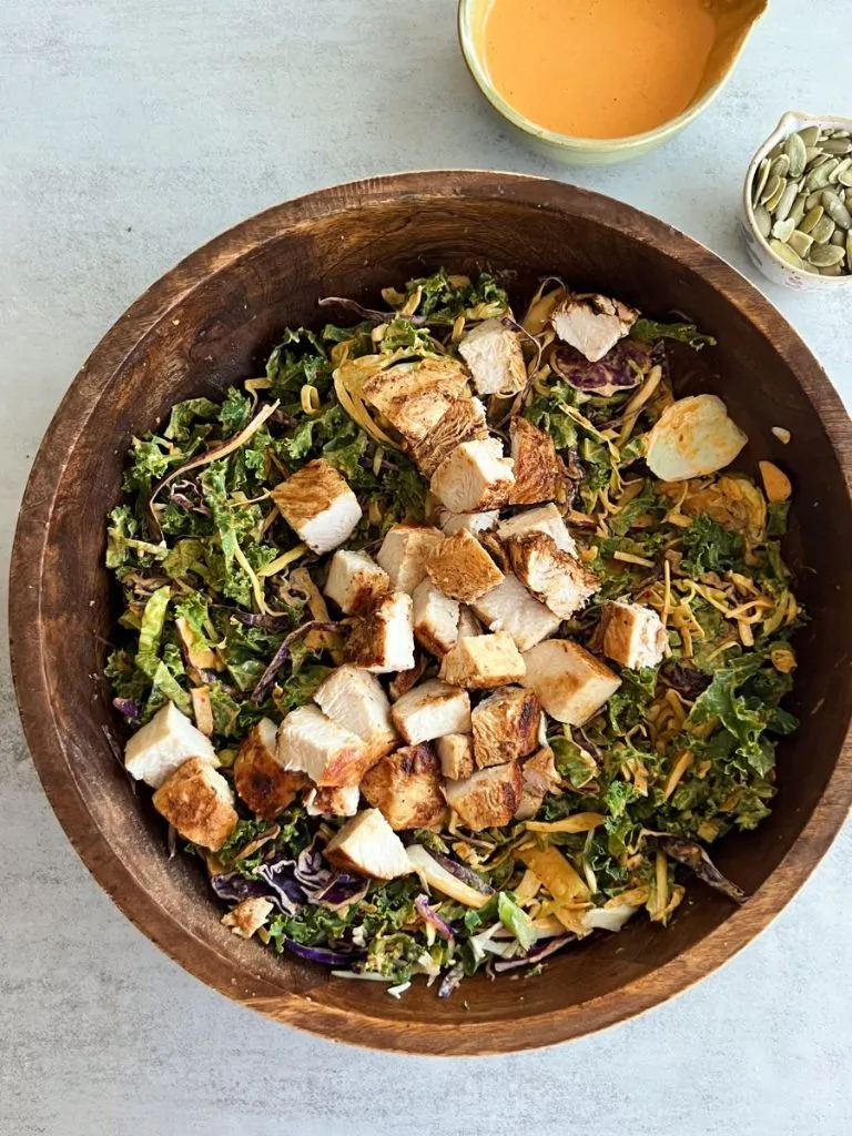 Chick-fil-A Kale Salad Recipe with Grilled Chicken