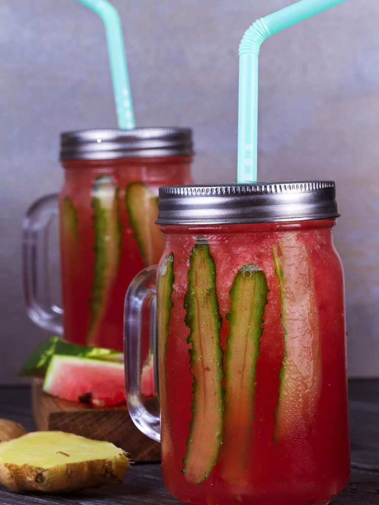 Watermelon Juice 6 Watermelon Juice with Ginger