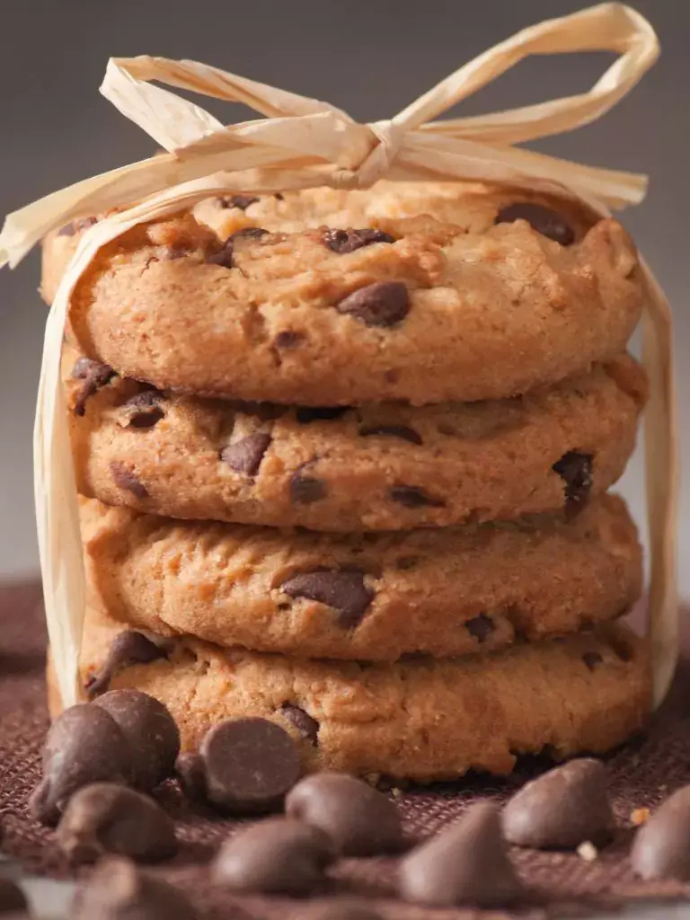 chocolate chip cookie as a sweet treat