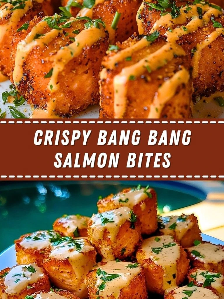 Classic crispy bang bang salmon bites