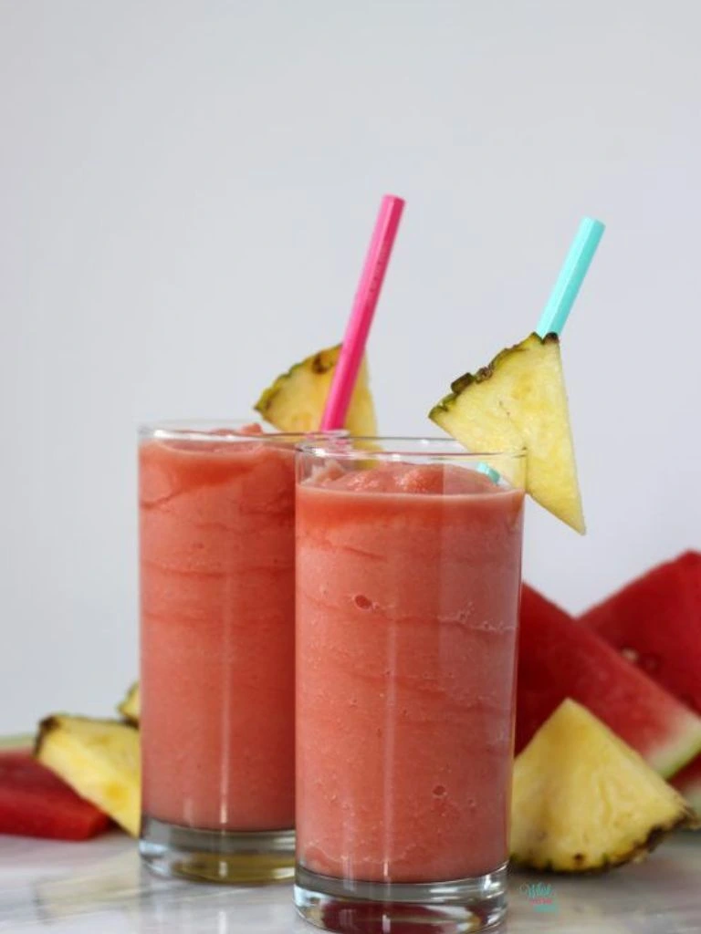 Pineapple Juice 11 Pineapple watermelon refresher