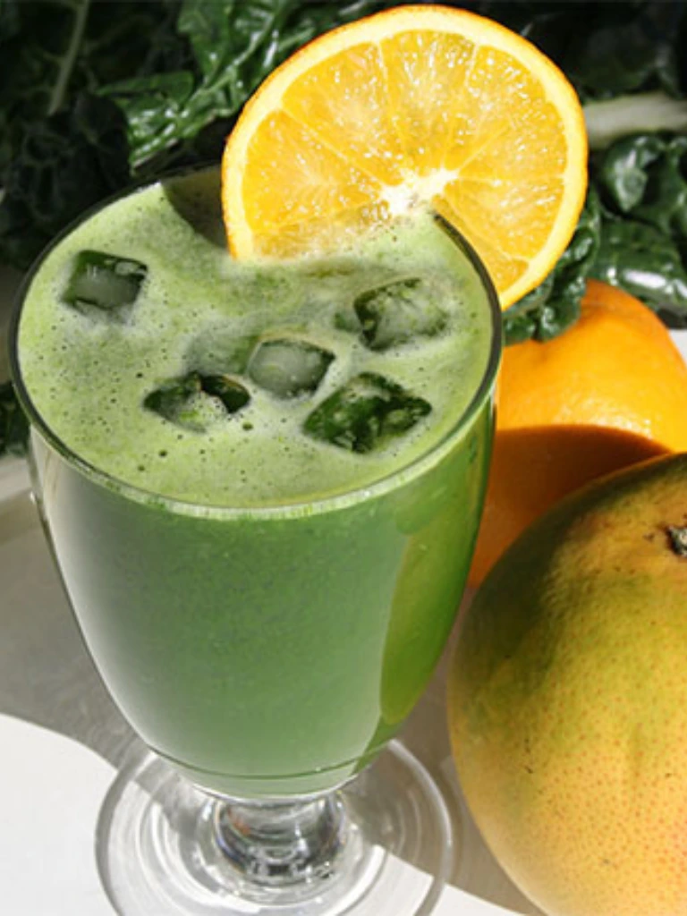 Spinach And Citrus Green Juice