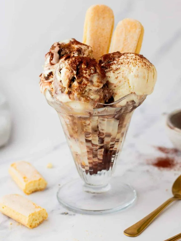 Tiramisu ice cream