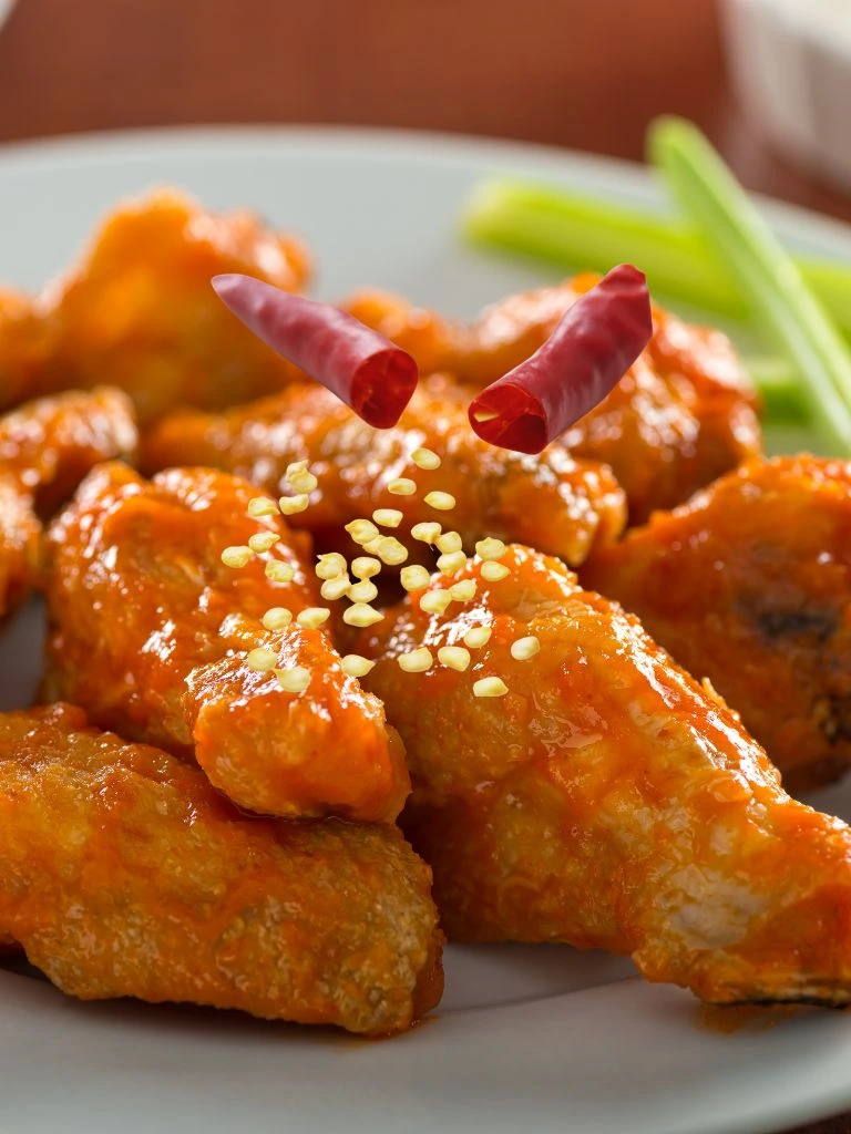 Spicy sriracha nuggets