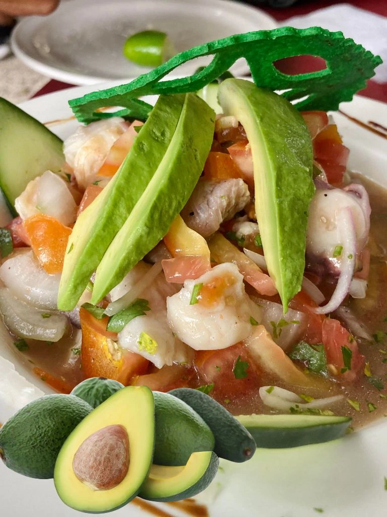 Avocado ceviche