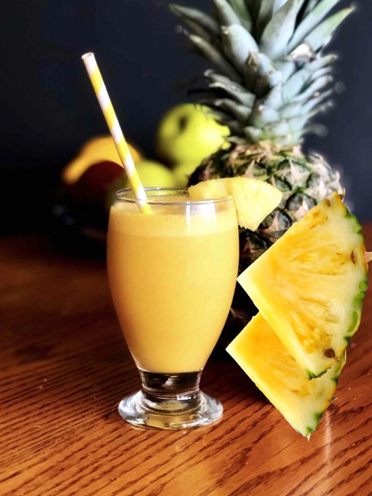 Pineapple Juice 10 Pineapple turmeric glow