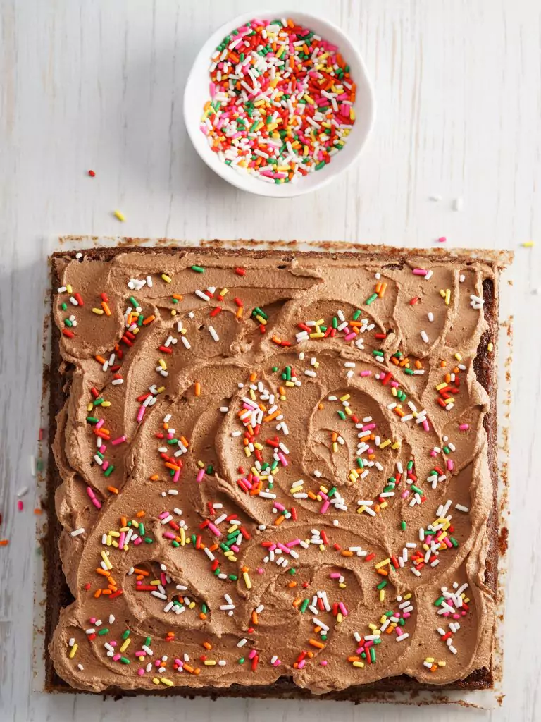 Chocolate Cake 16 Chocolate cake with espresso buttercream