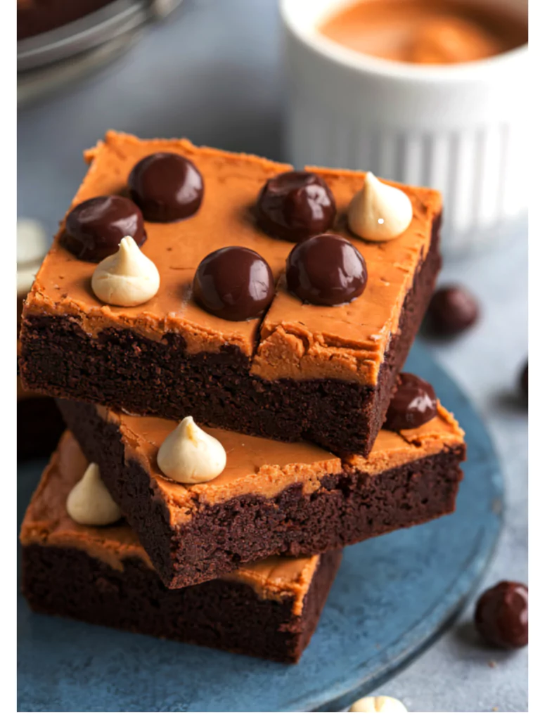 Chocolate Cake 4 Chocolate cake with peanut butter frosting