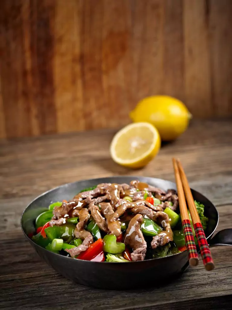 Classic broccoli and mushroom stir fry