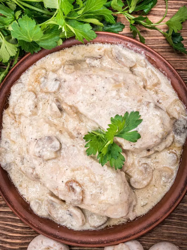 Creamy spinach chicken breast