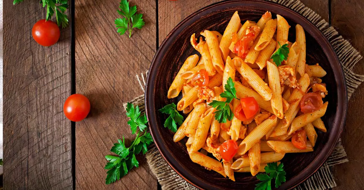 Garlic parmesan chicken pasta FL