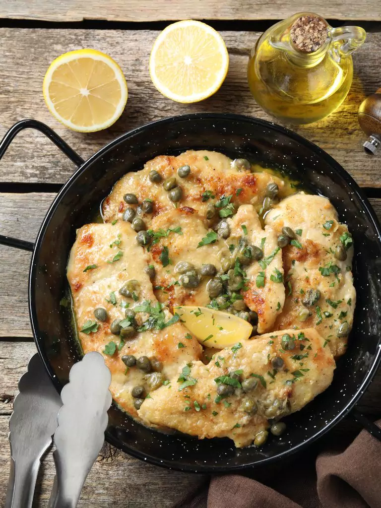Lemon caper chicken breast