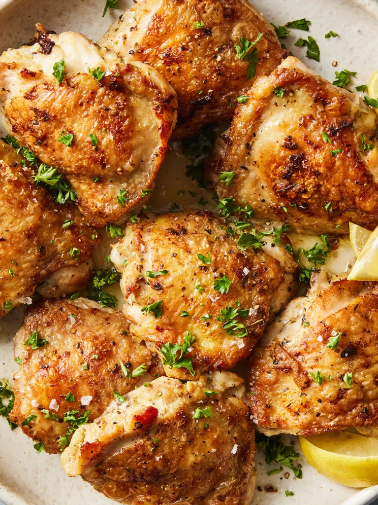 Chicken Thigh Recipes 2 Classic Baked Chicken Thighs
