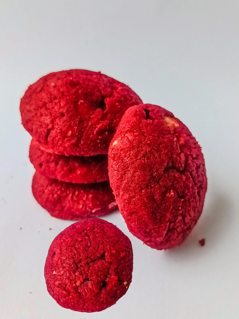 Classic Red Velvet Cookies