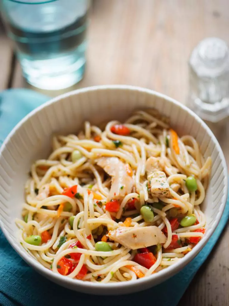 White Chicken Chilli With Black Beans