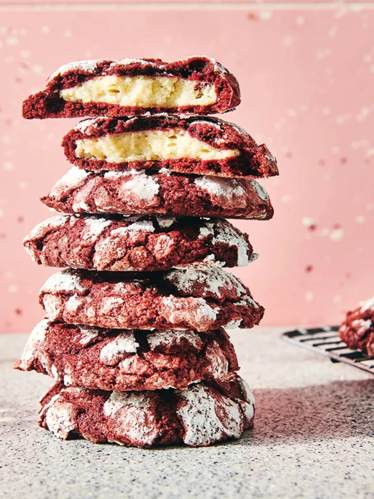 Cream Cheese Red Velvet Cookies
