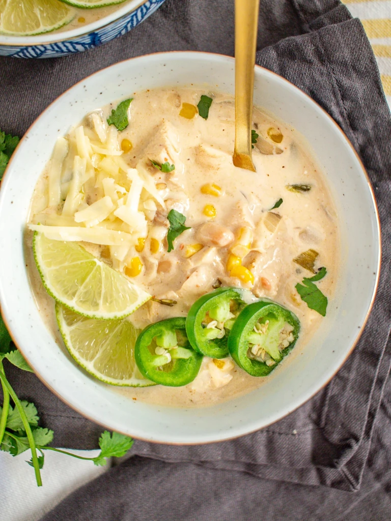 Spicy White Chicken Chilli