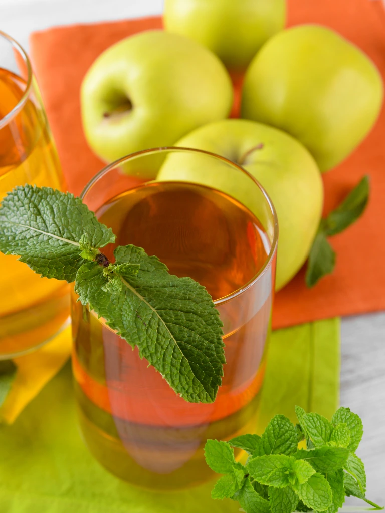 Apple Juice 6 5 Apple Mint Juice