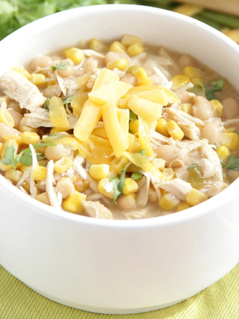 White Chicken Chilli With Corn