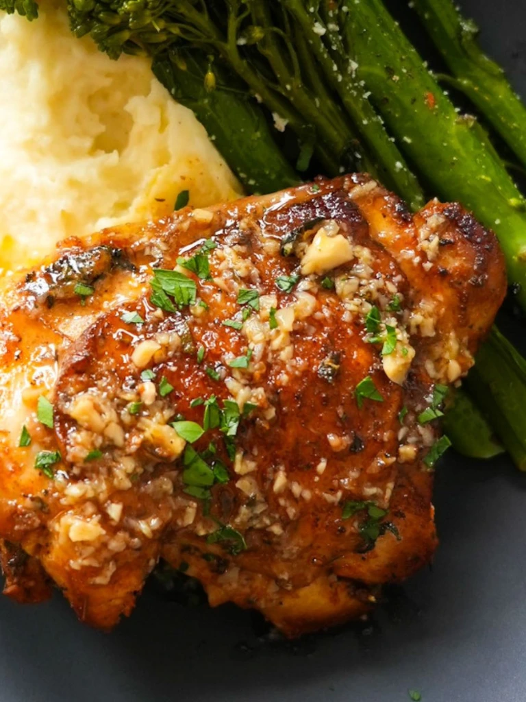 Chicken Thigh Recipes 7 Garlic Butter Chicken Thighs