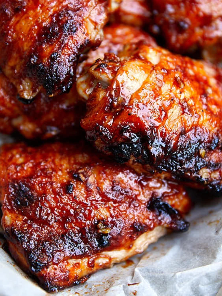 Chicken Thigh Recipes 9 BBQ Chicken Thighs
