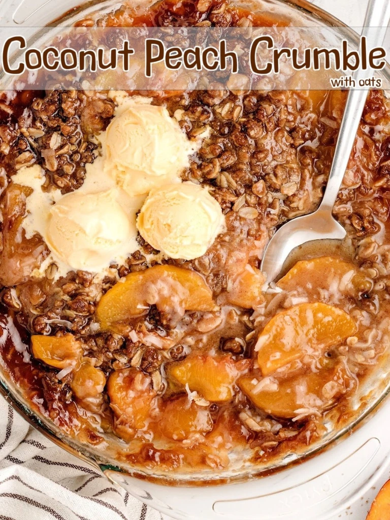 9 Peach Crumble With Coconut 2 1