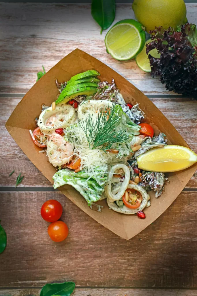 Lemon Dill Seafood Salad